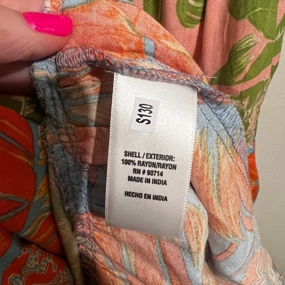 Sleeveless Multicolor Floral Tiered Maxi Dress - Picture 5 of 9